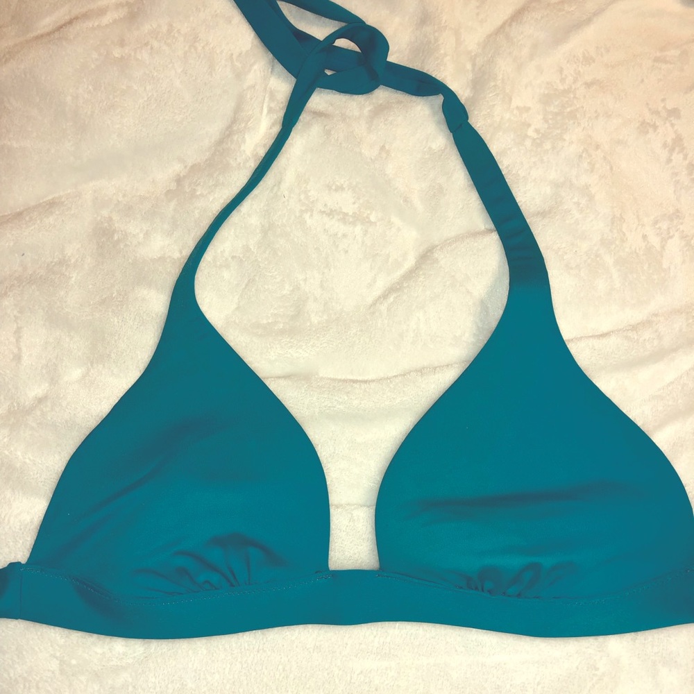 Teal Victoria Secret Bikini Top